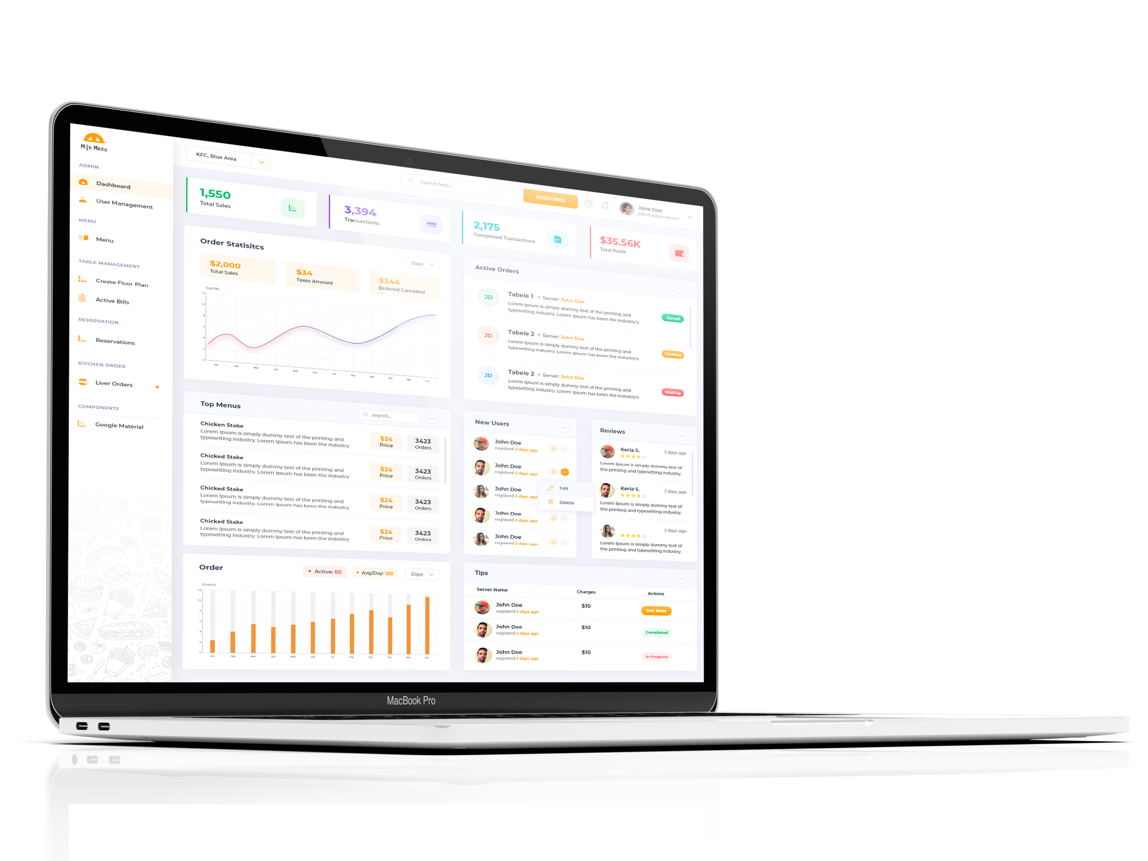 The App Mockup